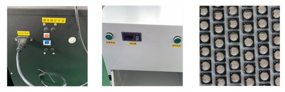 Air Cooling UV Dryer Equipment AC220V 365nm UV Curing Cabinet For Mobile Phone