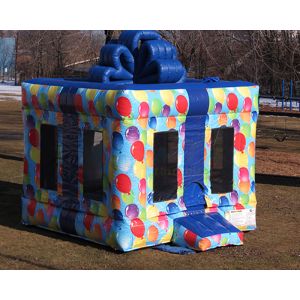 Plato Commercial Bouncy Castles Birthday Gift Box Inflatable Jump House