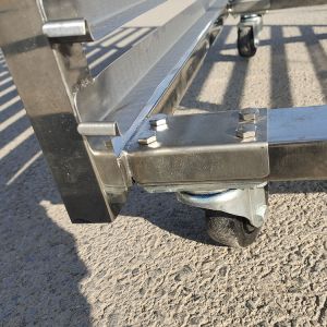 300kg Loading Weight 30 Tiers Stainless Steel Cake Cooling Rack Fruit Drying