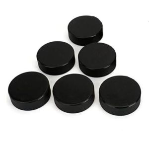 Non Toxic 76x25MM Ice Hockey Puck Silicone Rubber Toys