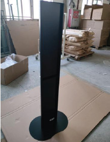 Adjustable Shelves 4 Tier Sticker Display Stand For Vendors 4 Sided Sticker