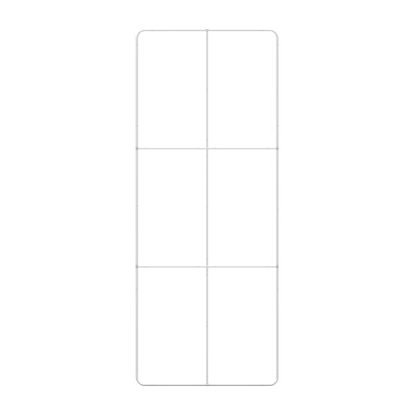 Lightweight PCG Greatwall Tension Fabric Trade Show Displays Including Frame / Carrying Bag