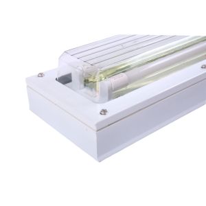 Industrial Explosion Proof Fluorescent Fixture | ATEX/IECEx Approved | Anti