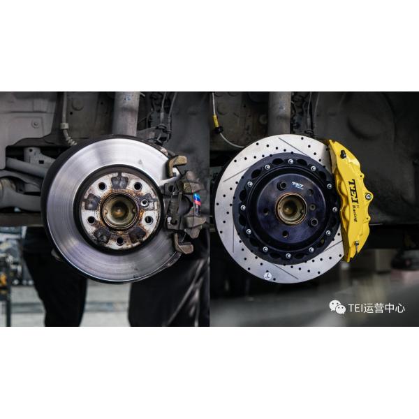 P60ES BMW Big Brake Kit For 3 Series GT 18 Inch Car Rim Front 6 Piston Caliper Brake Kit Auto Brake Aystem