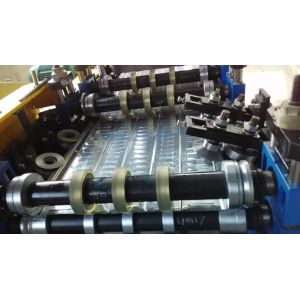 3Ph Floor Metal Deck Forming Machine Glazed Roll