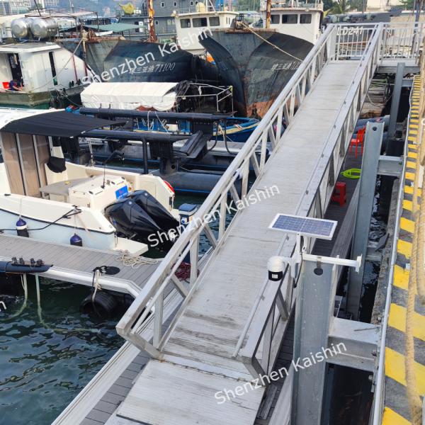Long-Lasting Marine Finger Dock Aluminum Floating Pontoon Yacht Floating Platform
