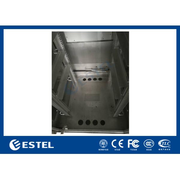 304 Stainless Steel Outdoor Telecom Cabinet ET7585180A-33U With Dual Doors
