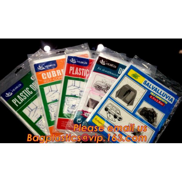 Buy 4M X 5M protective plastic drop cloth, disposable plastic paint protective drop cloth, plastic sheet soft cleaning drop at wholesale prices