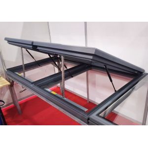 Versatile Large Aluminium Top Hung Windows Windproof High Strength