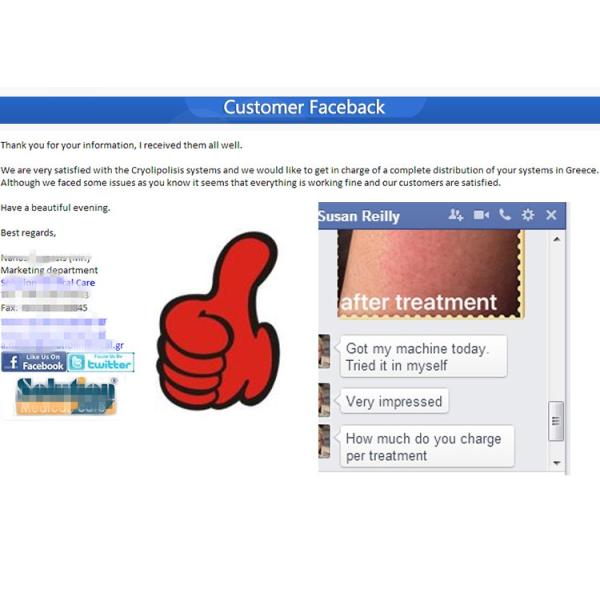 Cryo+ vacuum+ RF + Cavitation multifunctional machine for body slimming and weight loss, skin rejuvenation