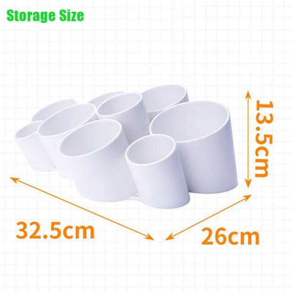 Buy BSCI ISO9001 plastic pencil holder for desk Stationery Holder at wholesale prices