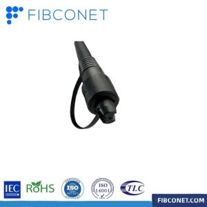 FTTH Mini-SC Z-Type Fiber Optic IP68/67/66 Outdoor Cable Waterproof Connector in