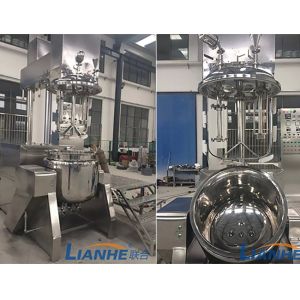 ISO 300L Toothpaste Manufacturing Equipment , SUS316L Cosmetic Making Machine