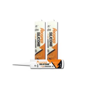 Strong Bonding Multi Coloured Silicone Sealant Cartridge Tube Type 280ml