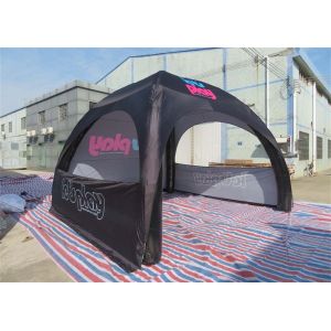 Printed Large Inflatable Tents For Camping With Nylon Fabric Or PVC Tarpaulin