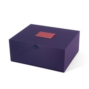 Custom Logo Printed Cardboard Two Open Gift Box With Double Door Cosmetic