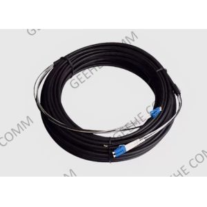 30M Outdoor Armored Fiber Optic Patch Cord Jumper With Duplex LC Connector