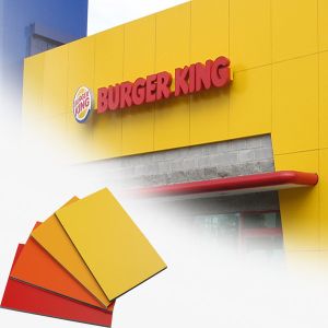 Multi Scene Fire Resistant ACP , Sturdy Fire Retardant Aluminium Composite Panel clading sheets aluminum composite panel