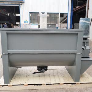 Custom-made Multifunctional Horizontal Twin-screw Band Stainless Steel Chemical