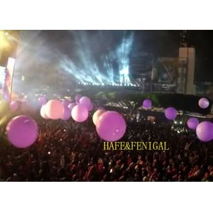 1m 3.3ft LED Beach Balls Or LED RGB Glow Balls For DJ Music Parties Concerts
