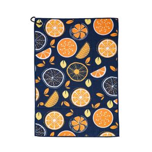 China Quick Dry waffle microfiber golf towel With Custom Logo on sale