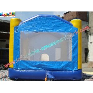 Inflatable Princess Commercial Bouncy Castles PVC Tarpaulin For Indoor