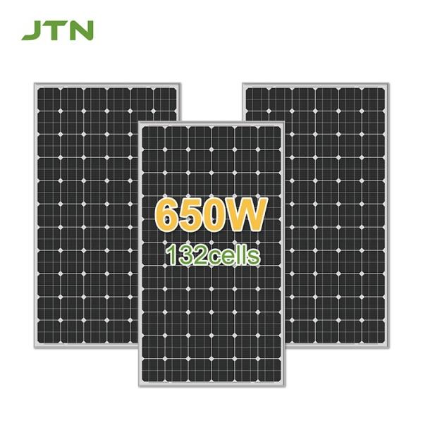 Buy Waterproof IP65 JTN 210mm Solar Cell PV Module 660W Shingled Mono Solar Panel for Home at wholesale prices