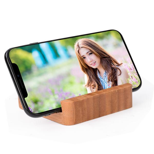 Buy Mini Bamboo Wooden Power Bank , 120g 5200mAh Power Bank Charger at wholesale prices