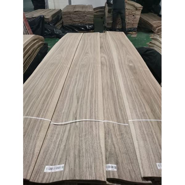 Buy 12% Moisture American Black Walnut Veneer Dark Color 0.45mm Thick at wholesale prices