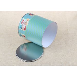 Recyclable Food Aluminum Foil Liners Cylinder Paper Composite Cans