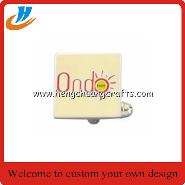 Gold cufflinks,men's T-shirt metal cufflinks high wholesale for important occasion