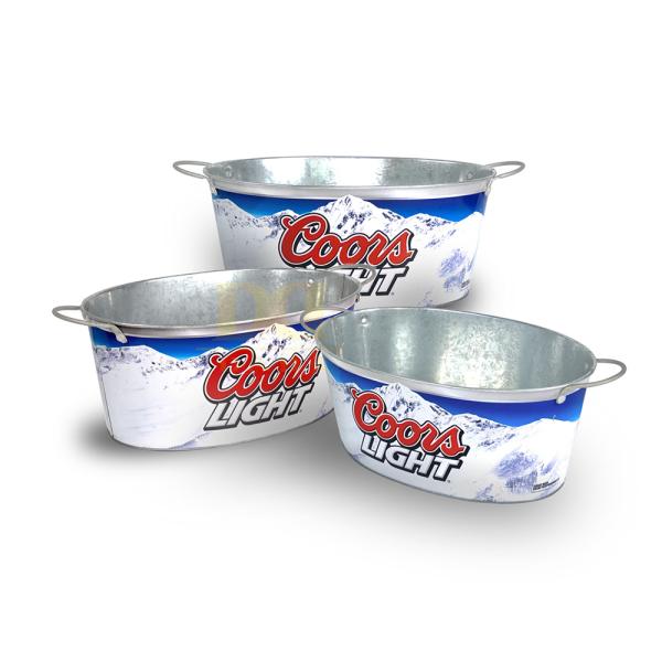 DADI OEM ODM Wine Cooler Bucket Leak Proof Anti-rust Champagne Tinplate Metal Ice Bucket