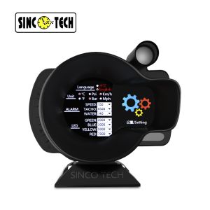 DO916 Sinco Tech OBD2 Race Car Dashboard