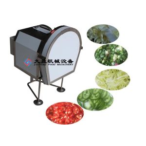 50-100KG/H Vegetable Processing Equipment / Mushroom Or Chilli Cutting Machine