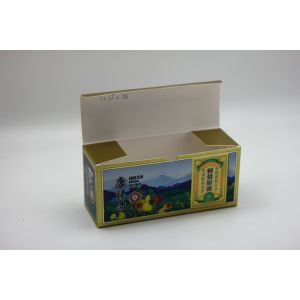 Food Grade Folding Carton Box For Beverage Packaging Custom Printed Biodegradabl