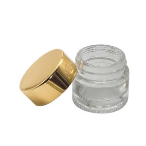 Screw 100ml Aluminum Compact Case 2 Oz Makeup Jars
