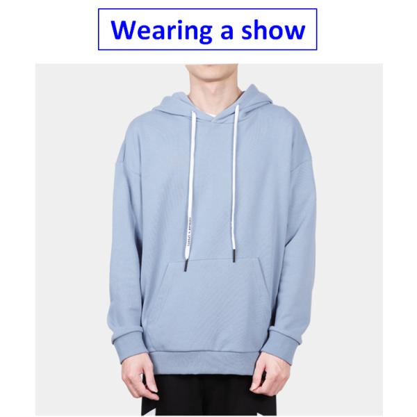Oem service custom your printing/embroidery logo men's blank oversize pullover hoodies/sweatshirt