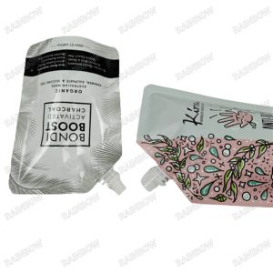 Stand Up Spout Pouch Packaging FDA Approved 500ml Organic Fermented Honey Drinks