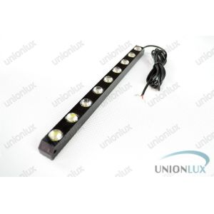 Aluminum BMW 9 LED Daytime Running Light DRL Waterproof IP68