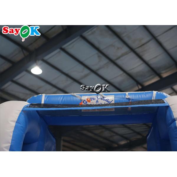 Small Inflatable Slide Wet And Dry Slide Anti Ruptured Logo Printing Outdoor Inflatable Water Slides