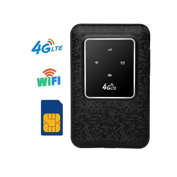Buy SMS WPS Wireless Load Balancing Dual Sim Card Pocket Hotspot LTE 4G Mobile Wifi Router at wholesale prices