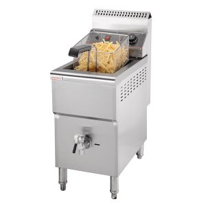 China Stainless Steel KFC Gas Pressure Fryer with 17 Liter Capacity and Twist Potato Function on sale