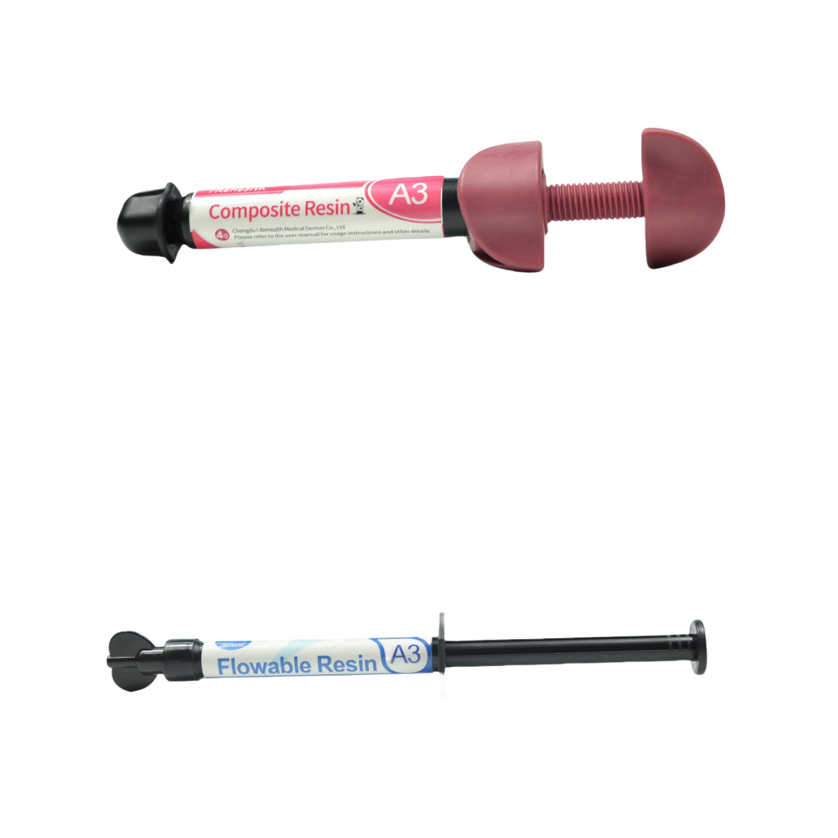 Light-cured Composite Resin Material Self-cured or Light-cured for Dental