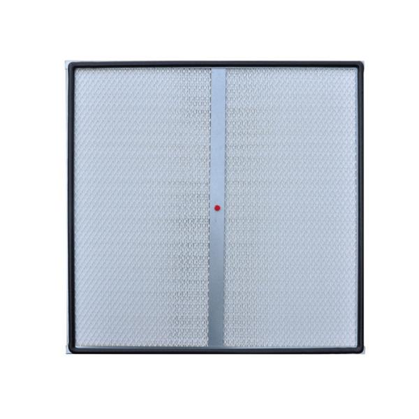 Buy Pharmaceutical Industrial Class 100 Cleanroom Air HEPA Filter DOP Port H11 / H14 at wholesale prices