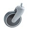 4 Inch TPR Swivel Caster Wheels Nylon Yoke For Medical Equipment