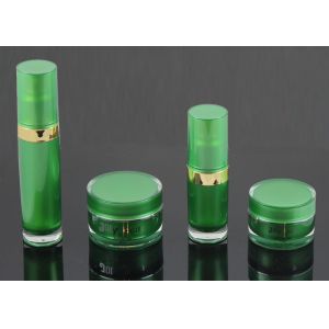 Quality Pump Head Pressed Cosmetic Jars And Bottles / Empty Makeup Jars for sale