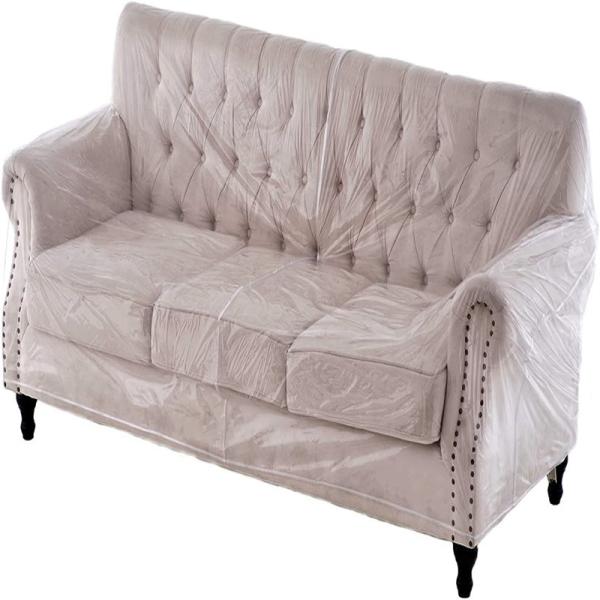 Buy Cheap Price Transparent Pe Plastic Protective Sofa Covers at wholesale prices