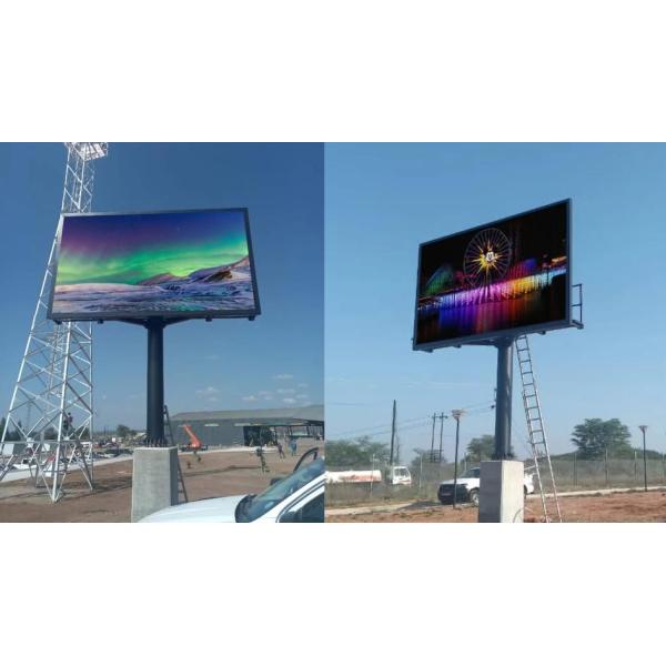 IP65 Waterproof Outside definition LED Billboard in Rgb 3in1 Pixel Configuration for Outdoor Advertising