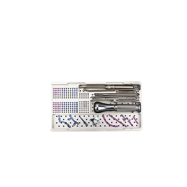 Orthopedic Surgical Mini Maxillofacial Plate Instrument Set