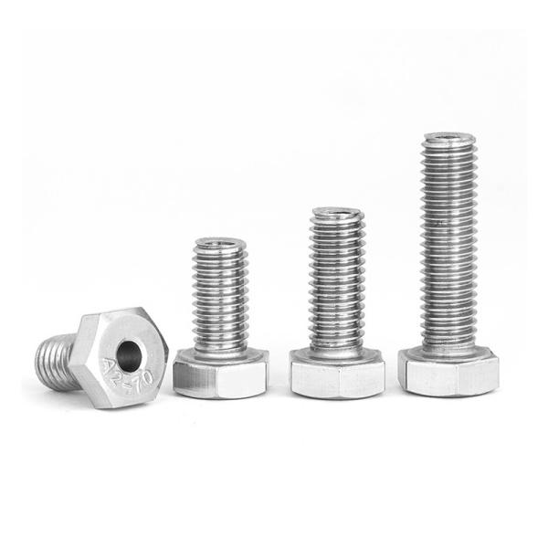 Stainless Steel Hollow Bolt With Hole Banjo Bolt And Nut Screw Automotive